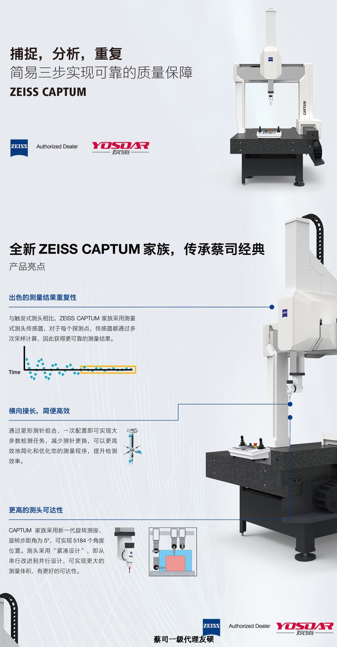 哈密蔡司哈密三坐标CAPTUM